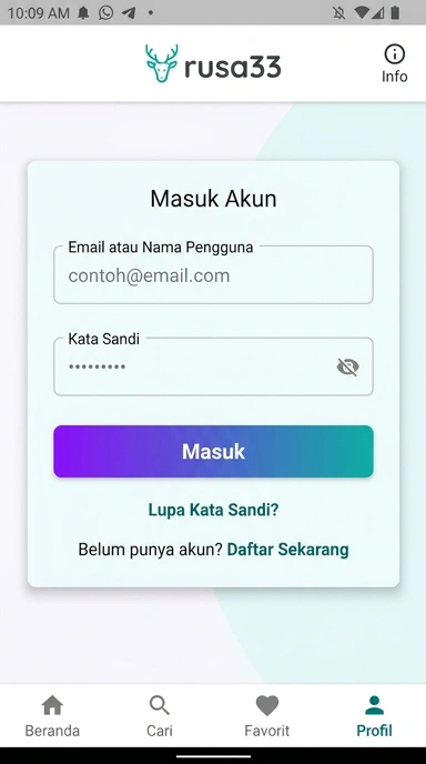 Masuk ke Akun Rusa33 dengan Mudah dan Cepat